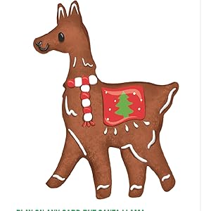 Gingerbread Llama